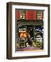 "Hardware Store at Springtime," March 16, 1946-Stevan Dohanos-Framed Premium Giclee Print