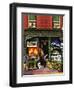 "Hardware Store at Springtime," March 16, 1946-Stevan Dohanos-Framed Premium Giclee Print