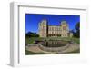 Hardwick Hall, Near Chesterfield, Reflected in Pond under a Clear Blue Sky, Derbyshire, England, UK-Eleanor Scriven-Framed Photographic Print