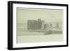 Hardwick Old Hall, 1828-William Henry Hunt-Framed Giclee Print