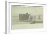 Hardwick Old Hall, 1828-William Henry Hunt-Framed Giclee Print