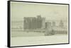 Hardwick Old Hall, 1828-William Henry Hunt-Framed Stretched Canvas