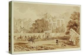 Hardwick Old Hall-William Henry Hunt-Stretched Canvas