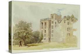 Hardwick Old Hall-William Henry Hunt-Stretched Canvas