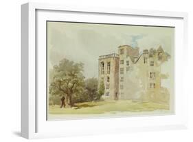 Hardwick Old Hall-William Henry Hunt-Framed Giclee Print