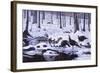 Hardwood Creek - Wild Turkeys-Wilhelm Goebel-Framed Giclee Print