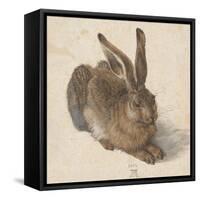 Hare, 1502-Albrecht Dürer-Framed Stretched Canvas