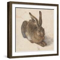 Hare, 1502-Albrecht Dürer-Framed Giclee Print