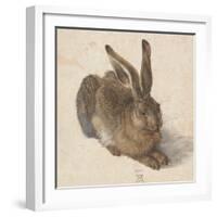 Hare, 1502-Albrecht Dürer-Framed Giclee Print