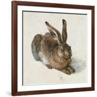 Hare, 1502-Albrecht Dürer-Framed Giclee Print