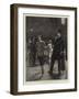 Hare and Hounds in the Streets of London-null-Framed Giclee Print