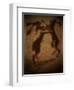 Hare Boxing-Tim Kahane-Framed Premium Photographic Print