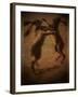 Hare Boxing-Tim Kahane-Framed Photographic Print