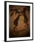 Hare Boxing-Tim Kahane-Framed Photographic Print