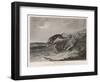 Hare Coursing-A. Duncan-Framed Art Print