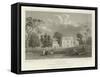 Hare Hall, Near Romford, Essex, Seat of J Western, Esquire-William Henry Bartlett-Framed Stretched Canvas