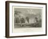 Hare Hall, Near Romford, Essex, Seat of J Western, Esquire-William Henry Bartlett-Framed Giclee Print