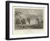 Hare Hall, Near Romford, Essex, Seat of J Western, Esquire-William Henry Bartlett-Framed Giclee Print