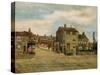 Hare Hill Road Corner, Littleborough, Lancashire, 1902-J. Hollinrake-Stretched Canvas