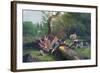 Hare Is Caught-J.F. Ryder-Framed Art Print