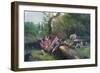 Hare Is Caught-J.F. Ryder-Framed Art Print