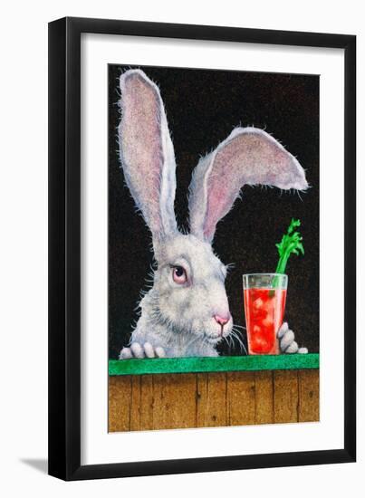 Hare of the Dog-Will Bullas-Framed Giclee Print