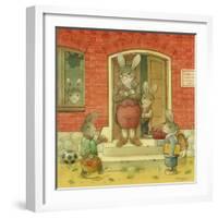 Hare School, 2006-Kestutis Kasparavicius-Framed Giclee Print