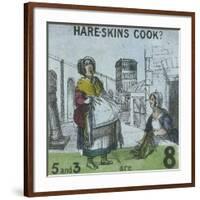 Hare-Skins Cook?, Cries of London, C1840-TH Jones-Framed Giclee Print