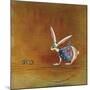 Hare Today-Stacy Dynan-Mounted Giclee Print