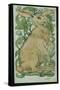 Hare (W/C on Paper)-William De Morgan-Stretched Canvas
