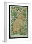 Hare (W/C on Paper)-William De Morgan-Framed Giclee Print