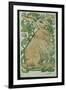 Hare (W/C on Paper)-William De Morgan-Framed Giclee Print