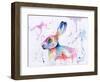 Hare Watercolour-Sarah Stribbling-Framed Art Print