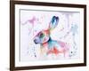 Hare Watercolour-Sarah Stribbling-Framed Art Print