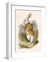 Hare-null-Framed Art Print