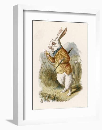 Hare-null-Framed Art Print