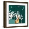 Hare-Claire Westwood-Framed Art Print