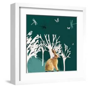 Hare-Claire Westwood-Framed Art Print