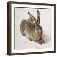 Hare-Albrecht Dürer-Framed Art Print