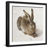 Hare-Albrecht Dürer-Framed Art Print