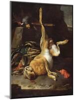 Hare-Melchior de Hondecoeter-Mounted Giclee Print