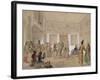 Harem Feast, Tehran-Amadeo Preziosi-Framed Giclee Print