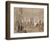 Harem Feast, Tehran-Amadeo Preziosi-Framed Giclee Print