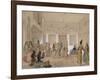 Harem Feast, Tehran-Amadeo Preziosi-Framed Giclee Print