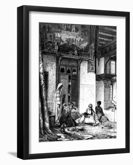 Harem in a Caliph Mansion, 1880-null-Framed Giclee Print