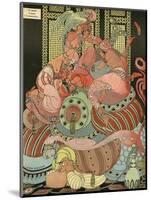 Harem Ladies Scared of the Sound of Bombing, WW1-Gerda Wegener-Mounted Photographic Print