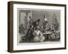 Harem Life in Turkey, I, the Family of a Turkish Bey at Dinner-null-Framed Giclee Print