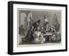 Harem Life in Turkey, I, the Family of a Turkish Bey at Dinner-null-Framed Giclee Print