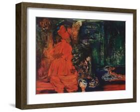 Harem's Secret (Ballet Scheharazade by N. Rimsky-Korsako), C. 1910-Léon Bakst-Framed Giclee Print