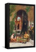 Harem Women-Jean Joseph Benjamin Constant-Framed Stretched Canvas